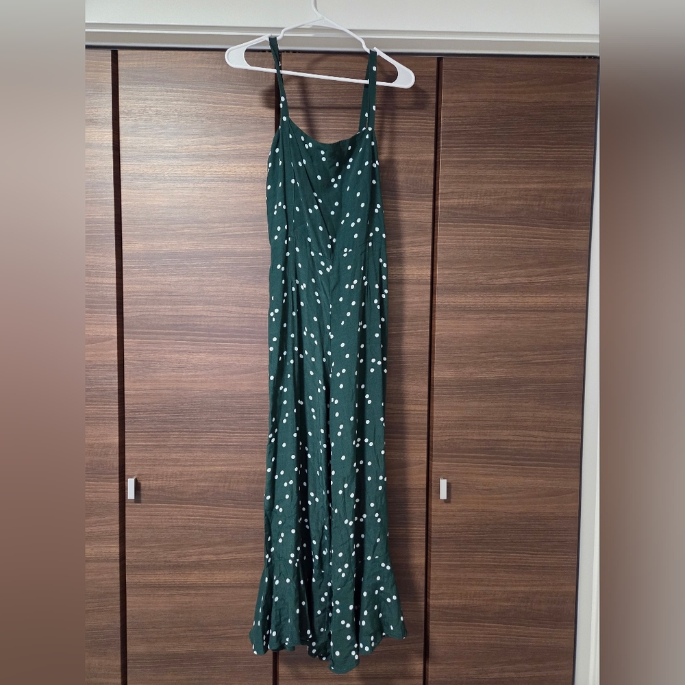 Faithfull the Brand Green Spaghetti Pantsuit